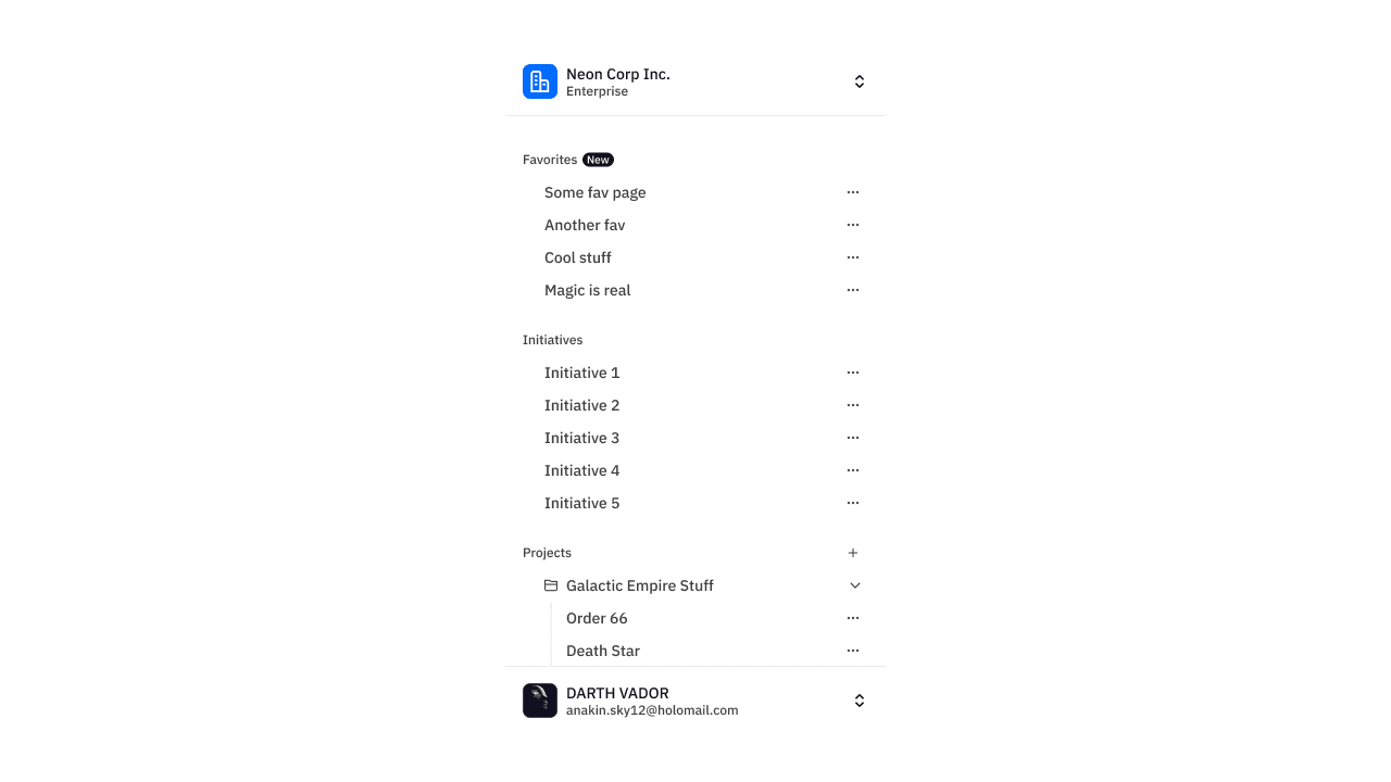 Side menu components thumbnail